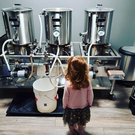 The littlest brewer